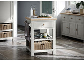 Modern Country Grey 
Kitchen Island - room